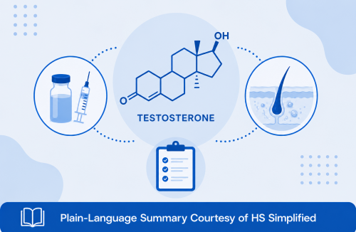 Lack of association of exogenous testosterone administration with exacerbation of preexisting hidradenitis suppurativa