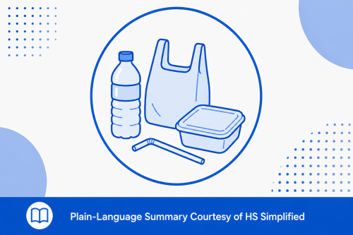 How Plastics in Food May Make HS Worse